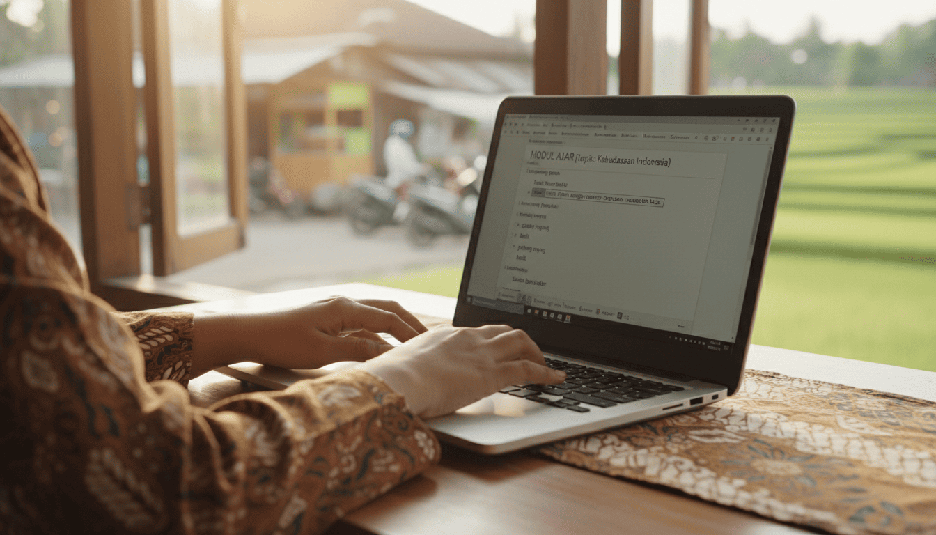 Modul Ajar Kurikulum Merdeka SD: Lengkap Fase A, B, C & Siap Edit